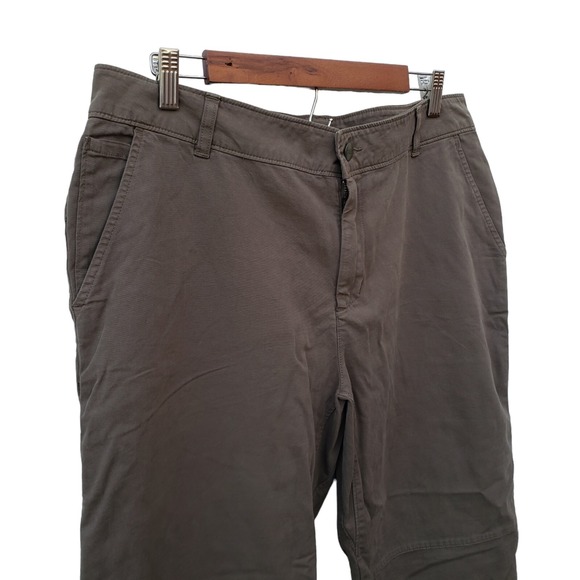 THE NORTH FACE Asphalt North Dome Mr Pant Organic Cotton Pants 16 XL NWT Green - Picture 3 of 10